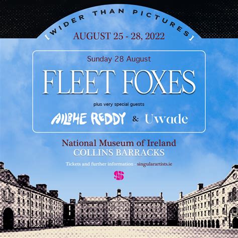 Wednesday 0600 PMWed 600 PM. . Fleet foxes setlist